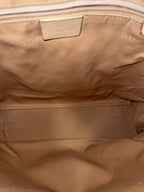 Gucci Jackie Piston Lock Slouchy Bag in Beige