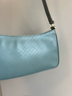 Gucci Micro GG Tiffany Blue Shoulder Bag