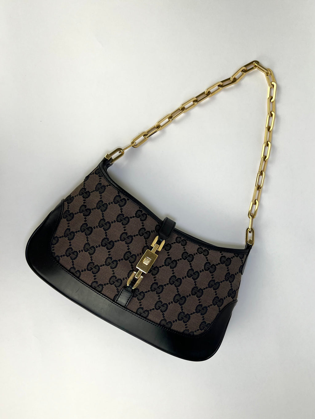Gucci Jackie 1961 Monogram Chain Bag