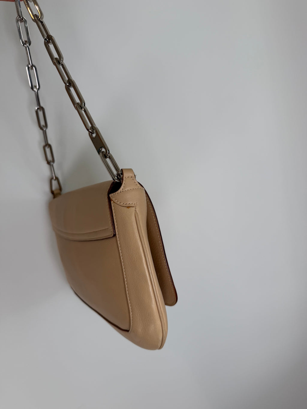 Gucci Chain Leather Jackie Bag