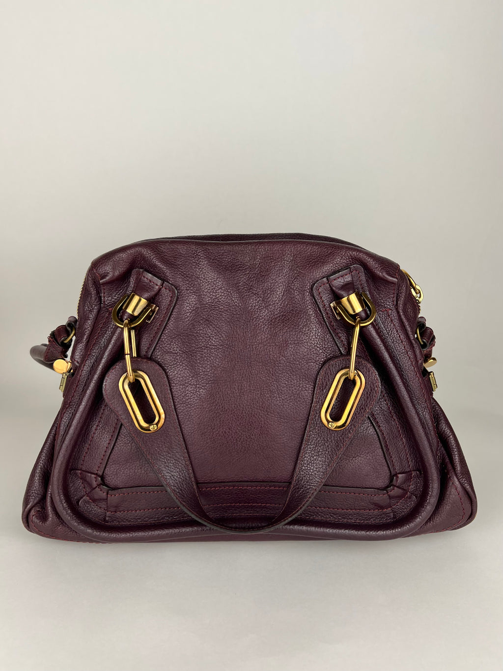 Chloe Paraty Maroon 2 Way in Medium