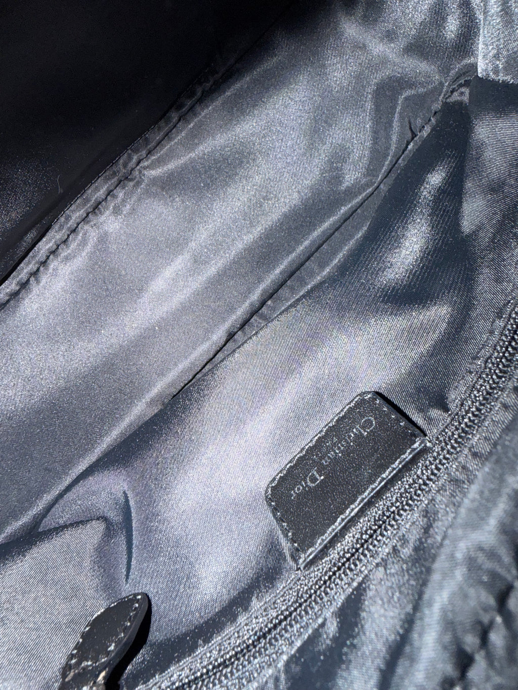 Christian Dior Double Saddle Trotter Bowling Bag