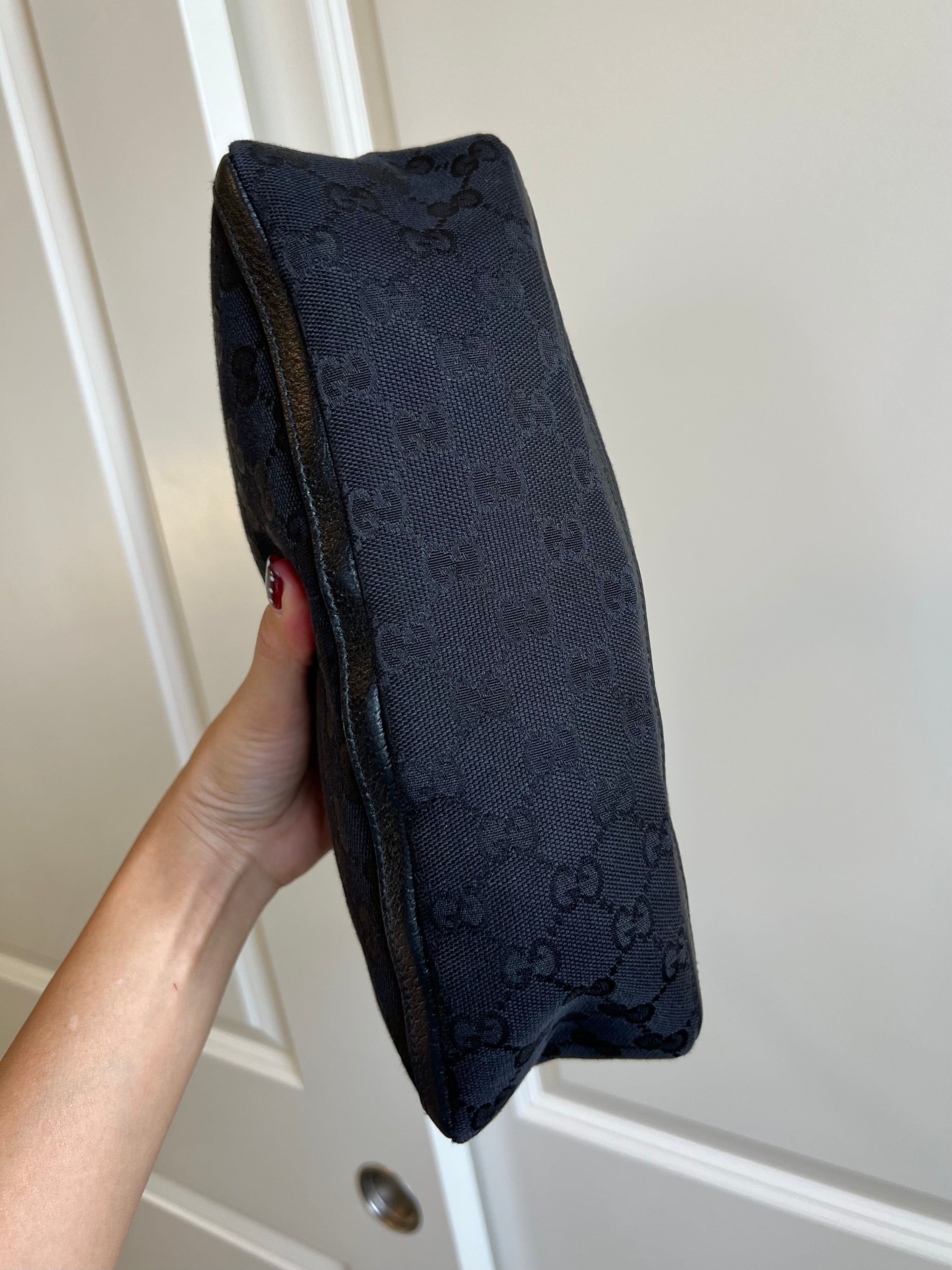 Gucci Abbey D-Ring Monogram Shoulder Bag