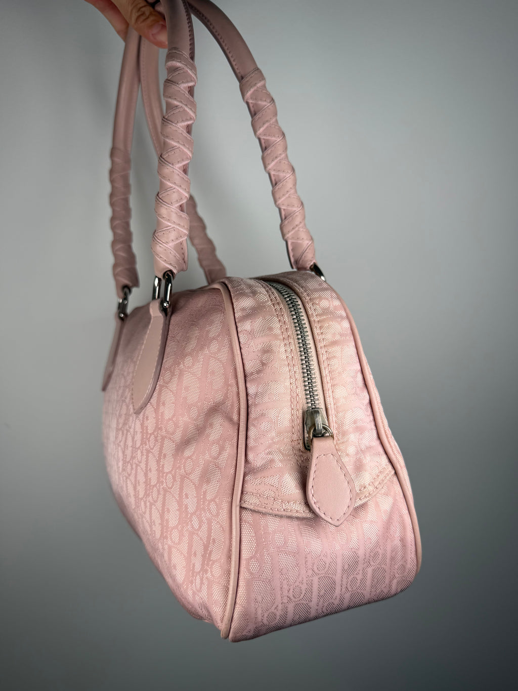 Dior Trotter Pink Lovely Logo Handbag