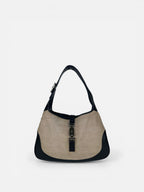 Gucci Jackie Canvas Shoulder Bag