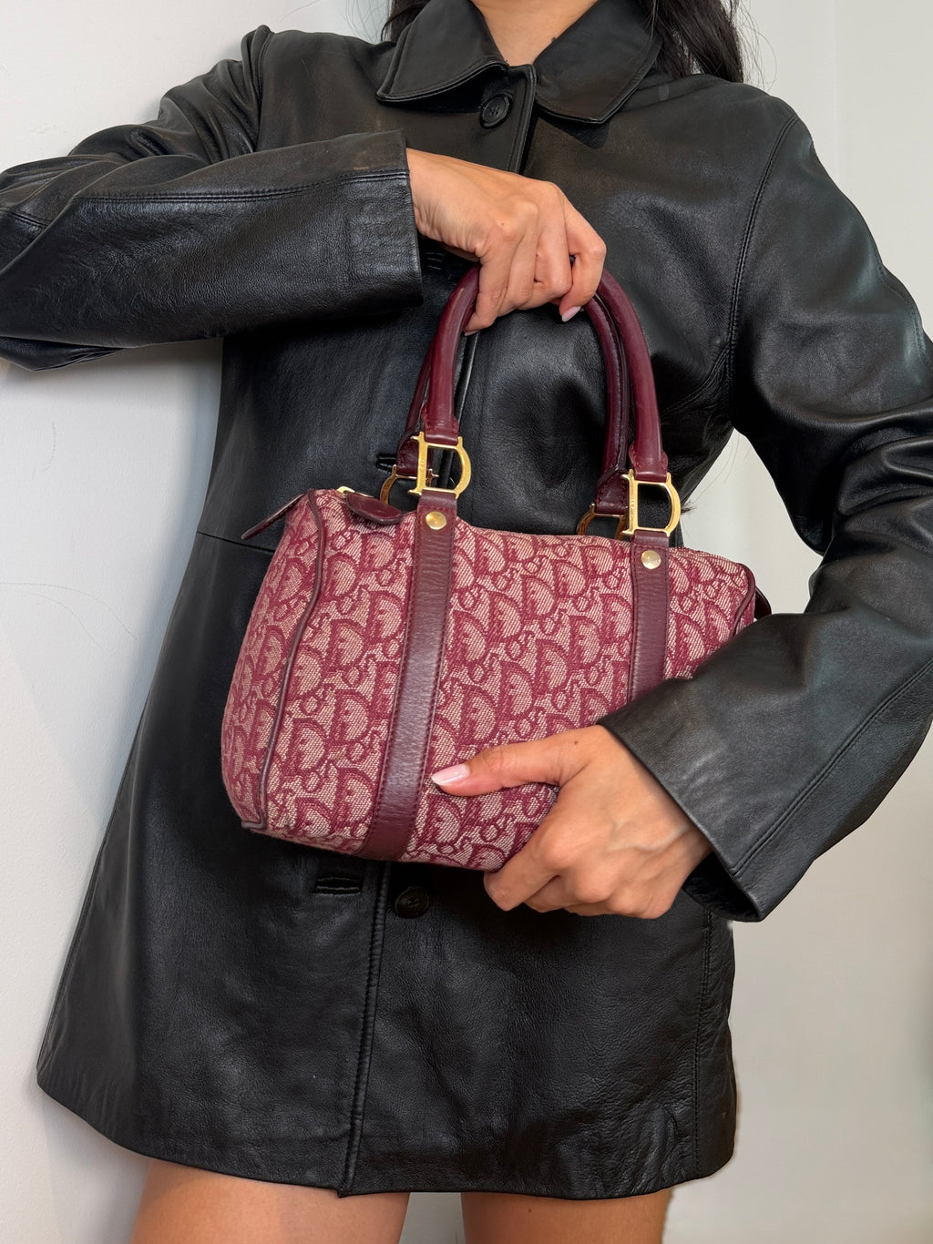 Christian Dior Trotter Small Boston Bag