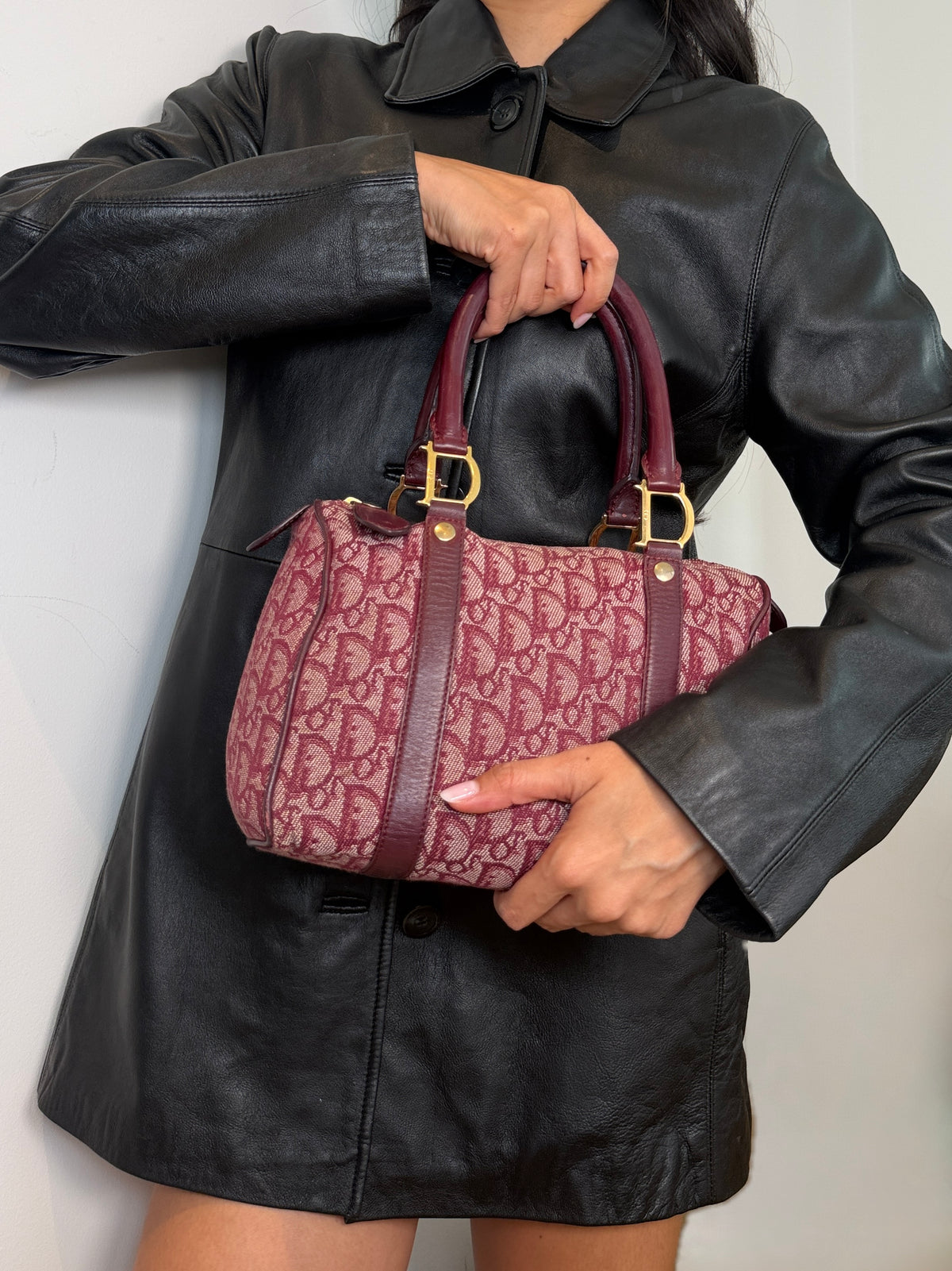 Christian Dior Trotter Small Boston Bag