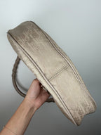 Christian Dior Cream Diorissimo Lovely Charms Hobo Bag