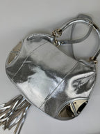 Gucci Indy 2 Way Hobo Bag in Silver Python