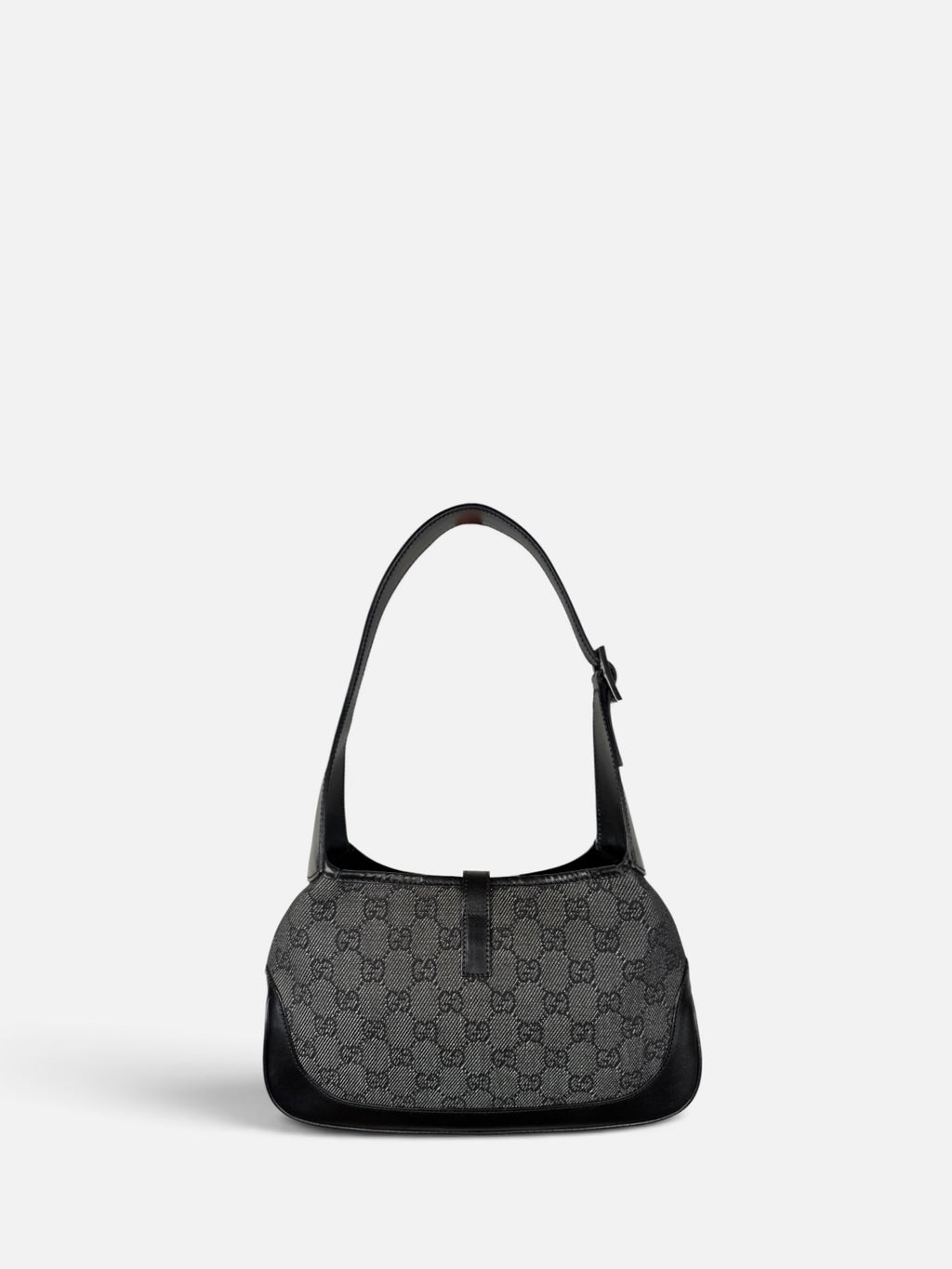 Gucci Small Denim Monogram Jackie Bag