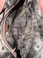 Gucci Babouska Fringe Suede Studded Indy Hobo Bag