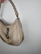 Christian Dior Cream Diorissimo Lovely Charms Hobo Bag