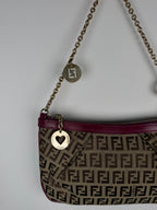 Fendi Zucchino Chain Forever Pochette