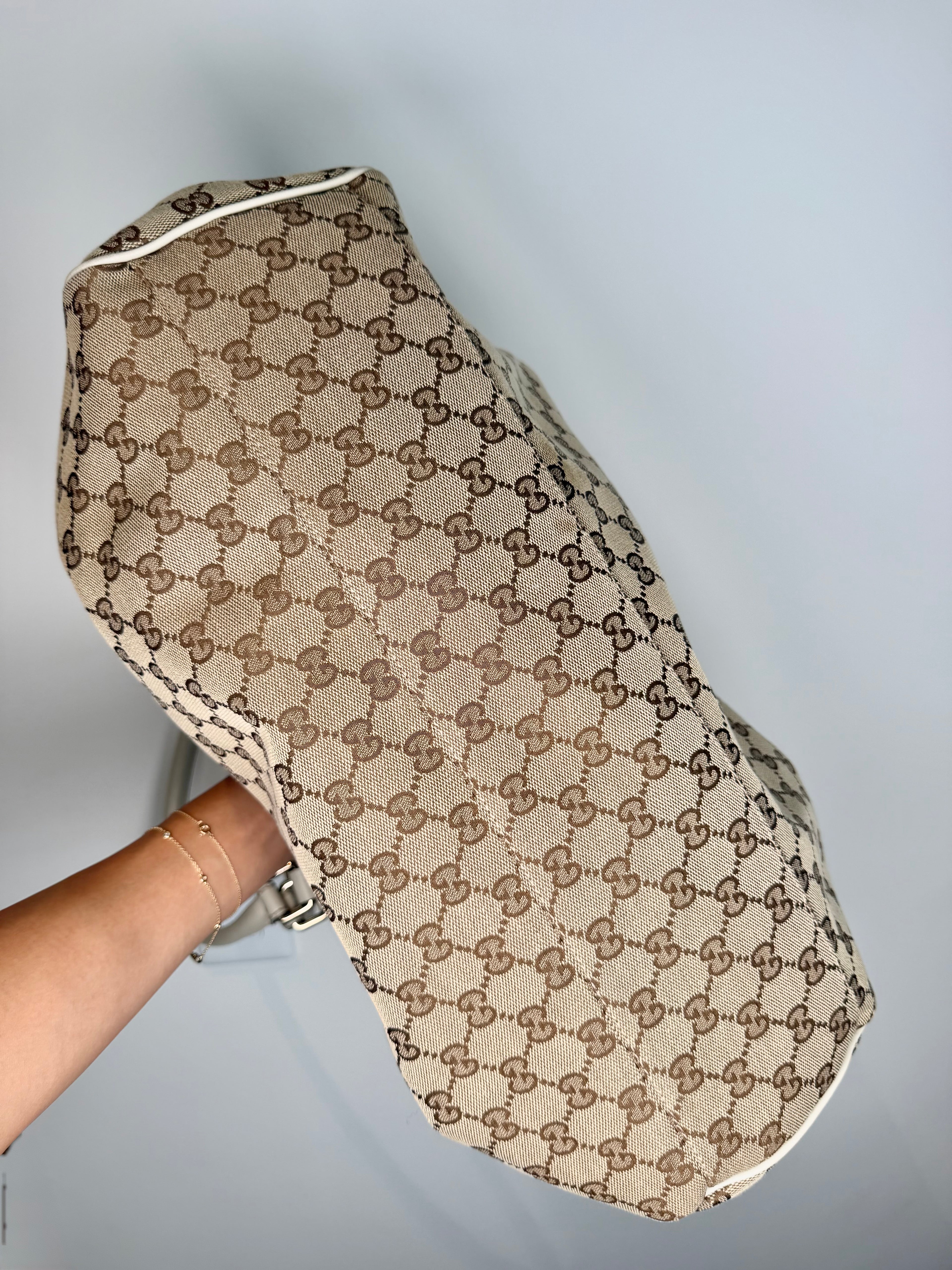 Gucci Monogram Sukey Hobo Bag