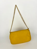 Fendi Fendista Leather Crossbody Chain Bag