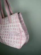 Chanel Ligne Pink Travel Tote