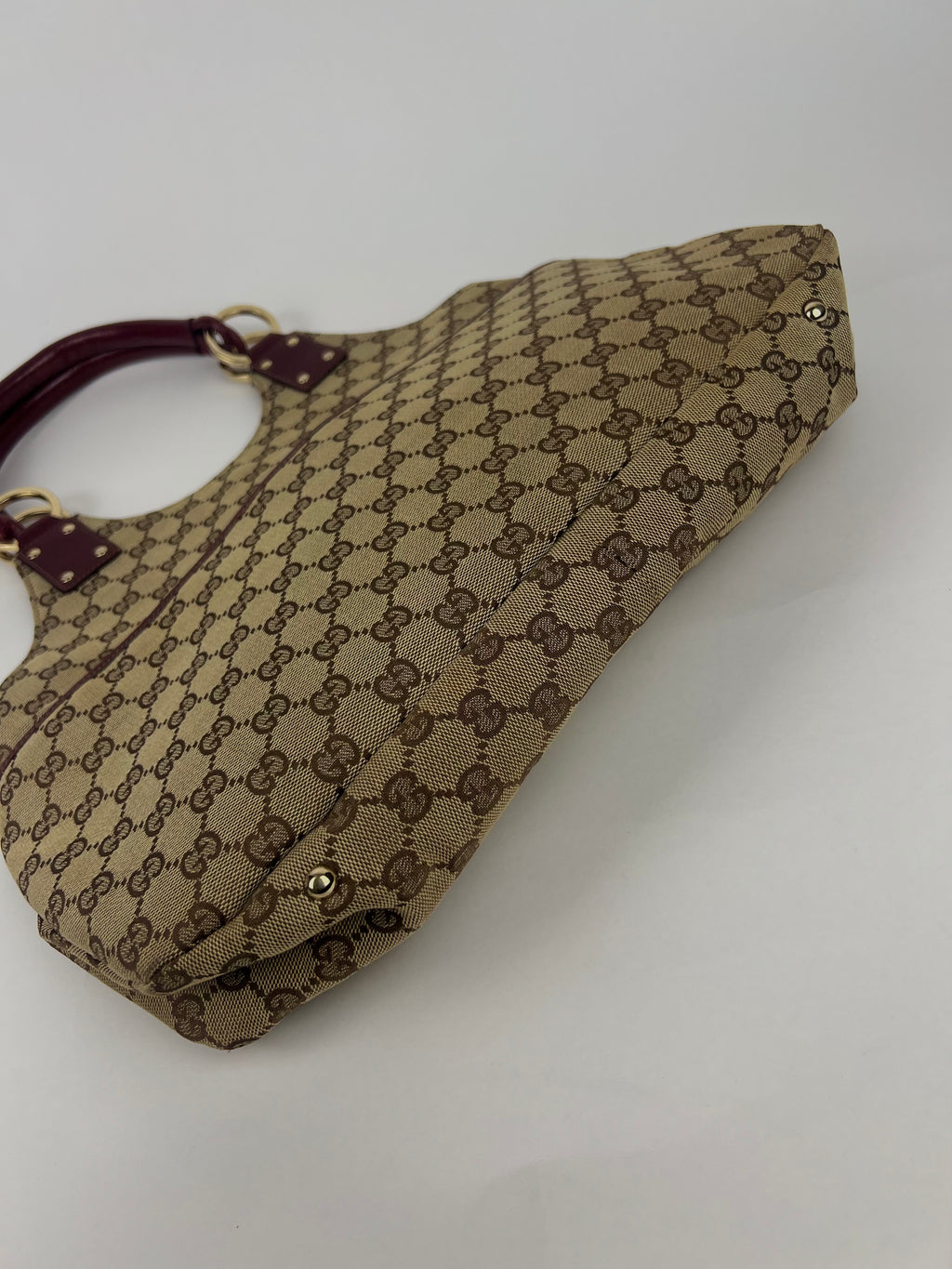 Gucci Canvas Hobo Bag