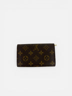 Louis Vuitton Monogram Porte-Monnaie Tresor Wallet