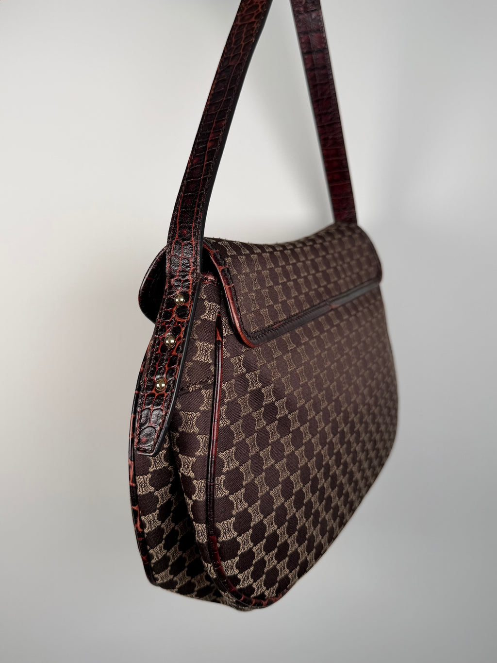 Celine Triomphe Tassel Shoulder Bag