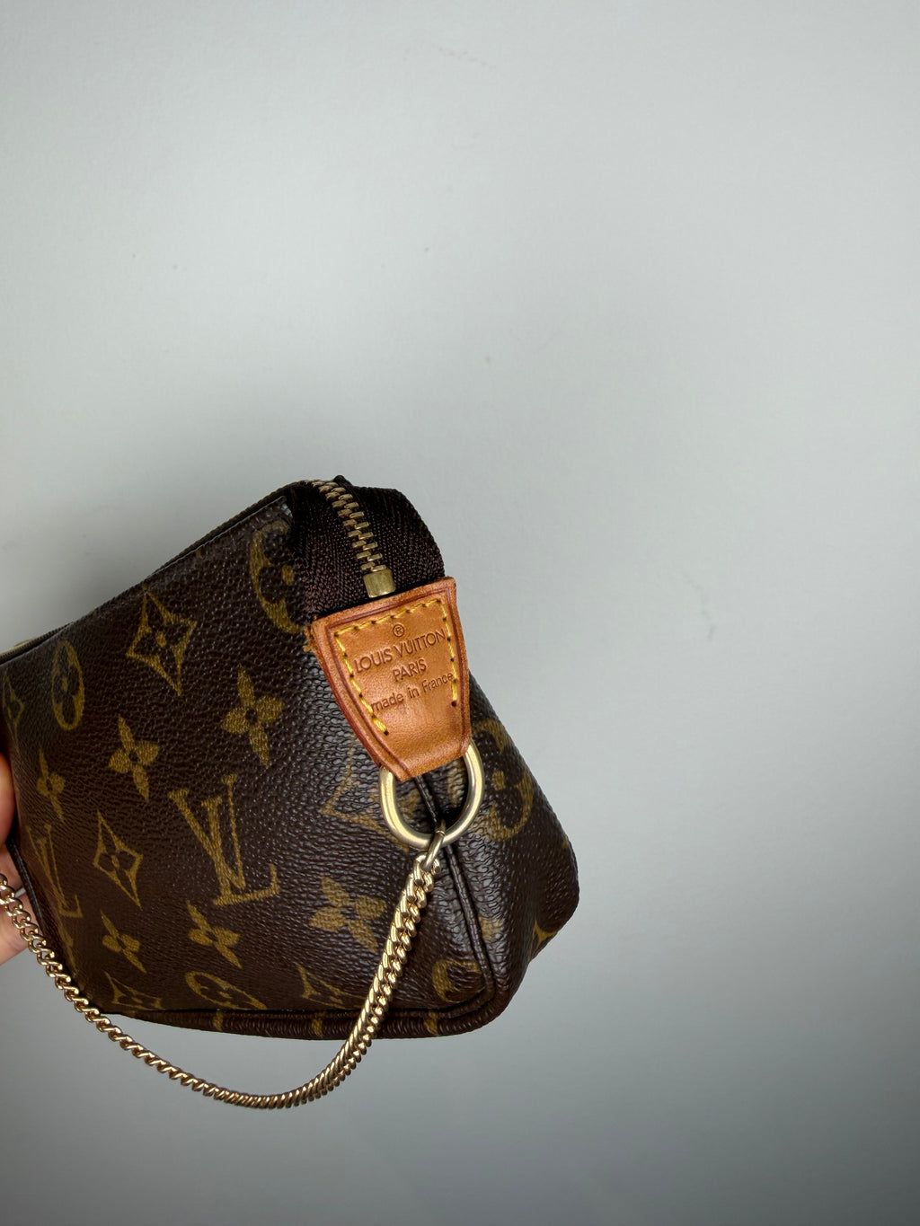 Louis Vuitton Pochette Accessoires Mini in Classic Monogram