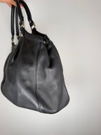 Gucci Sukey Black Charm Hobo Bag