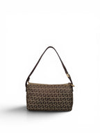 Fendi Zucca Shoulder Pouch Bag