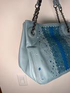 Bottega Veneta Intrecciato Embroidered Shoulder Bag