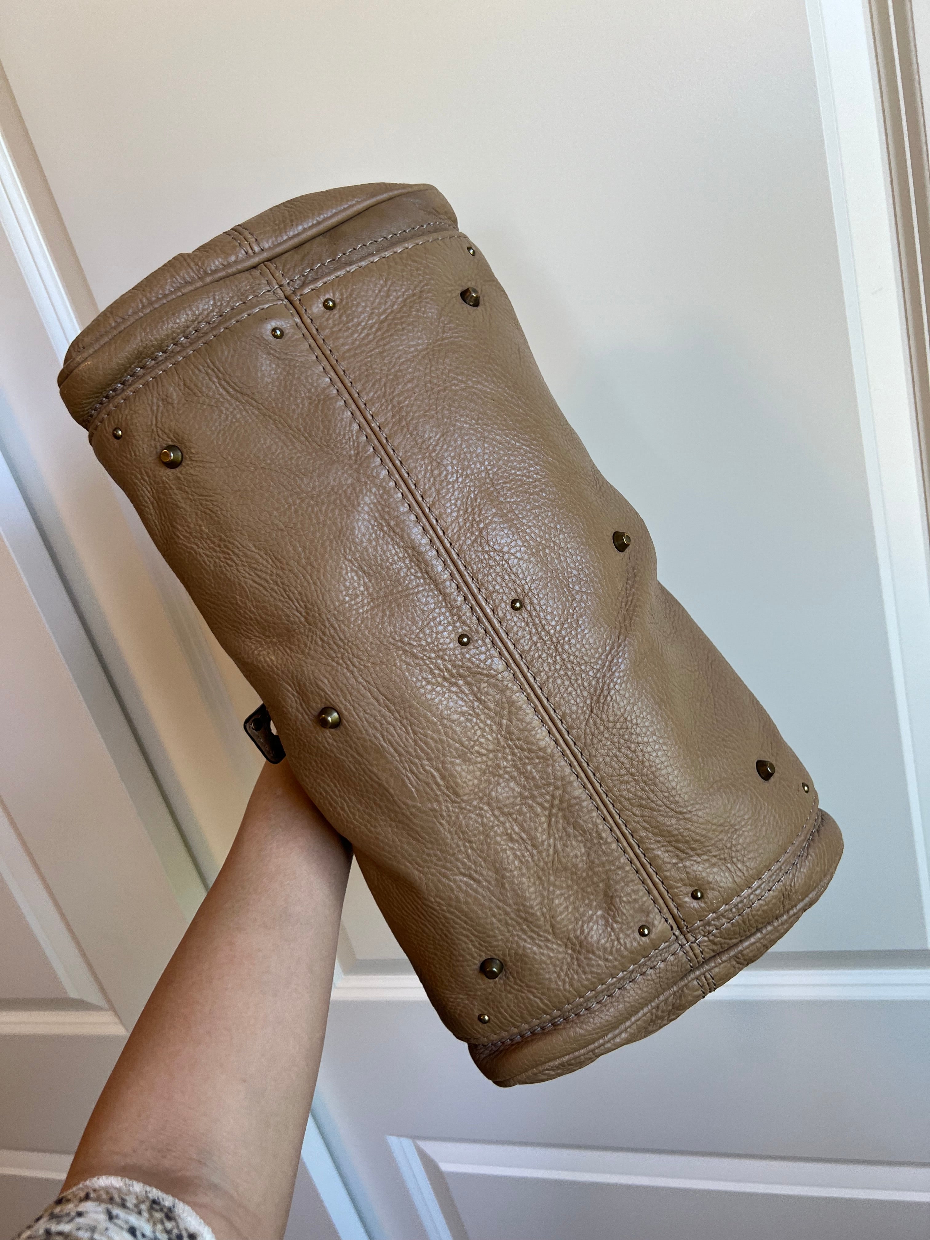 Chloe Paddington Shoulder Bag in Taupe