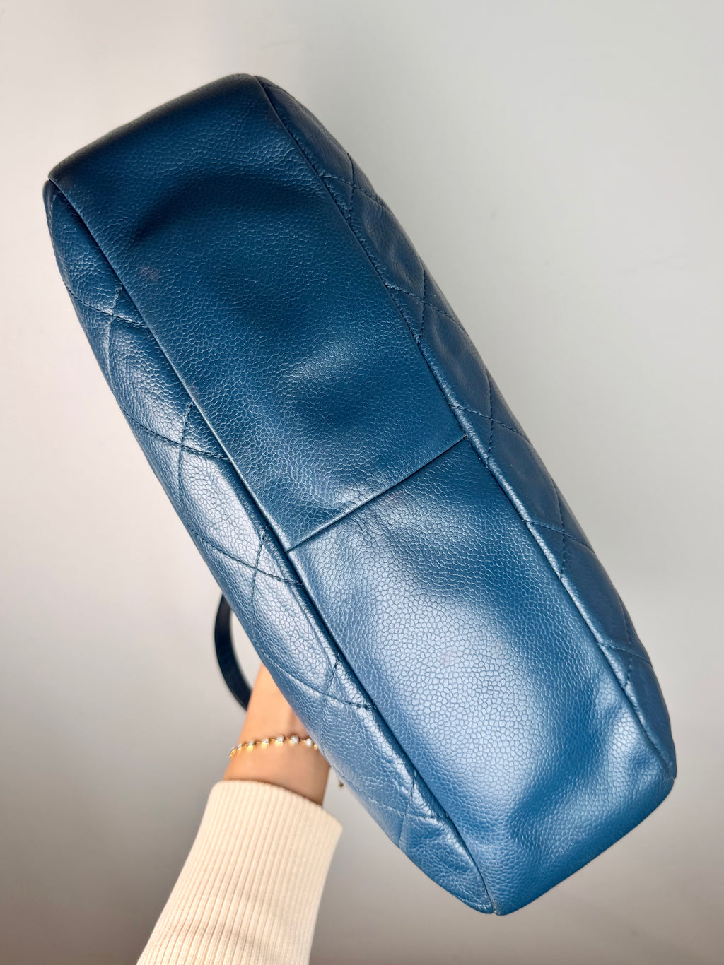 Chanel Quilted Timeless CC Shopping Tote