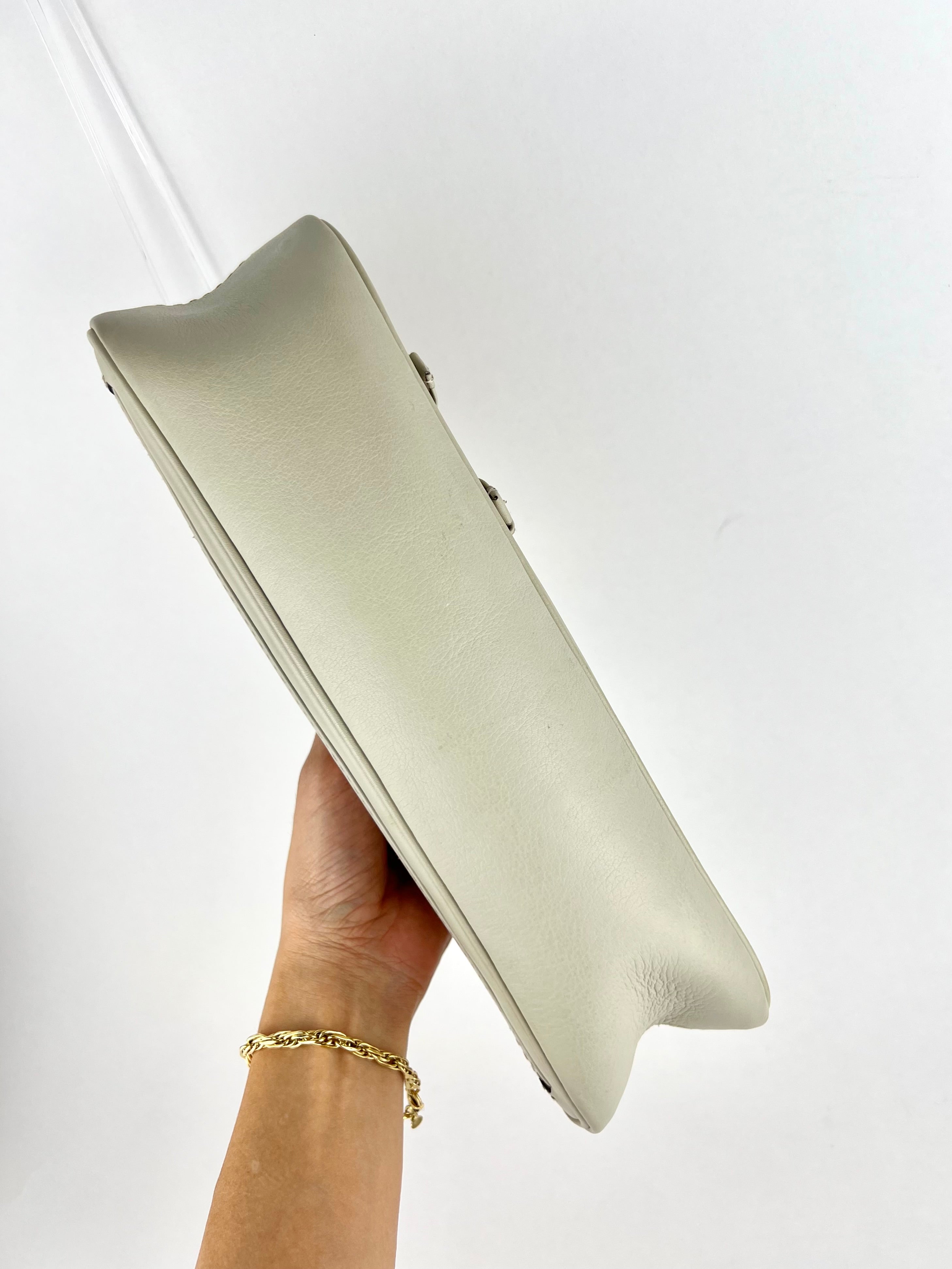 Gucci Mayfair Beige Monogram Shoulder Bag