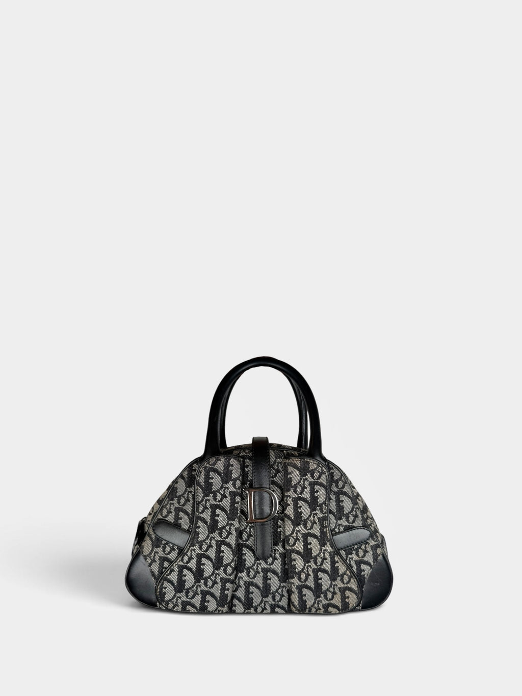 Christian Dior Double Saddle Trotter Bowling Bag