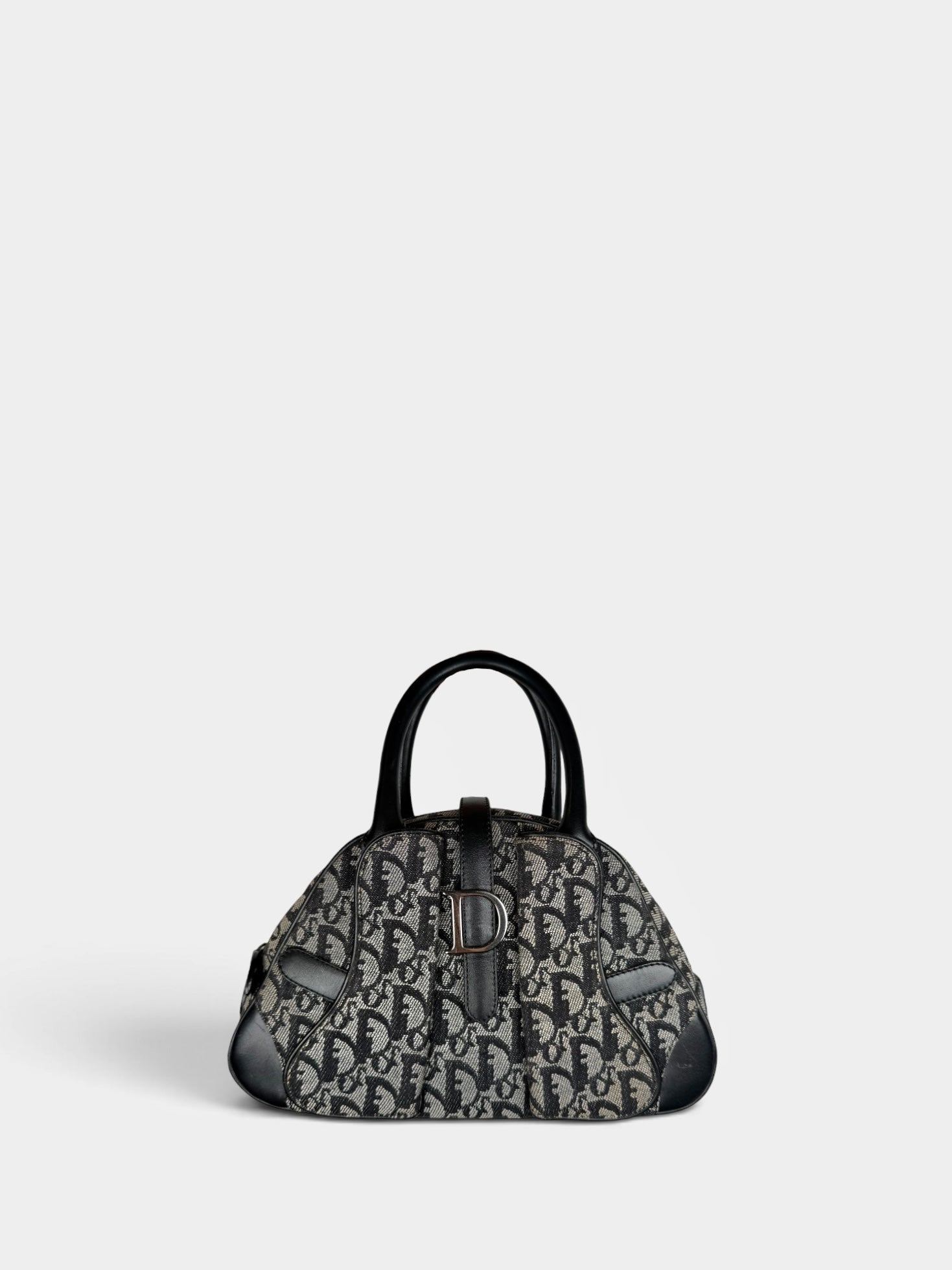 Christian Dior Double Saddle Trotter Bowling Bag