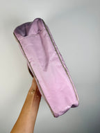 Prada Lavender Tessuto Nylon Shoulder Bag