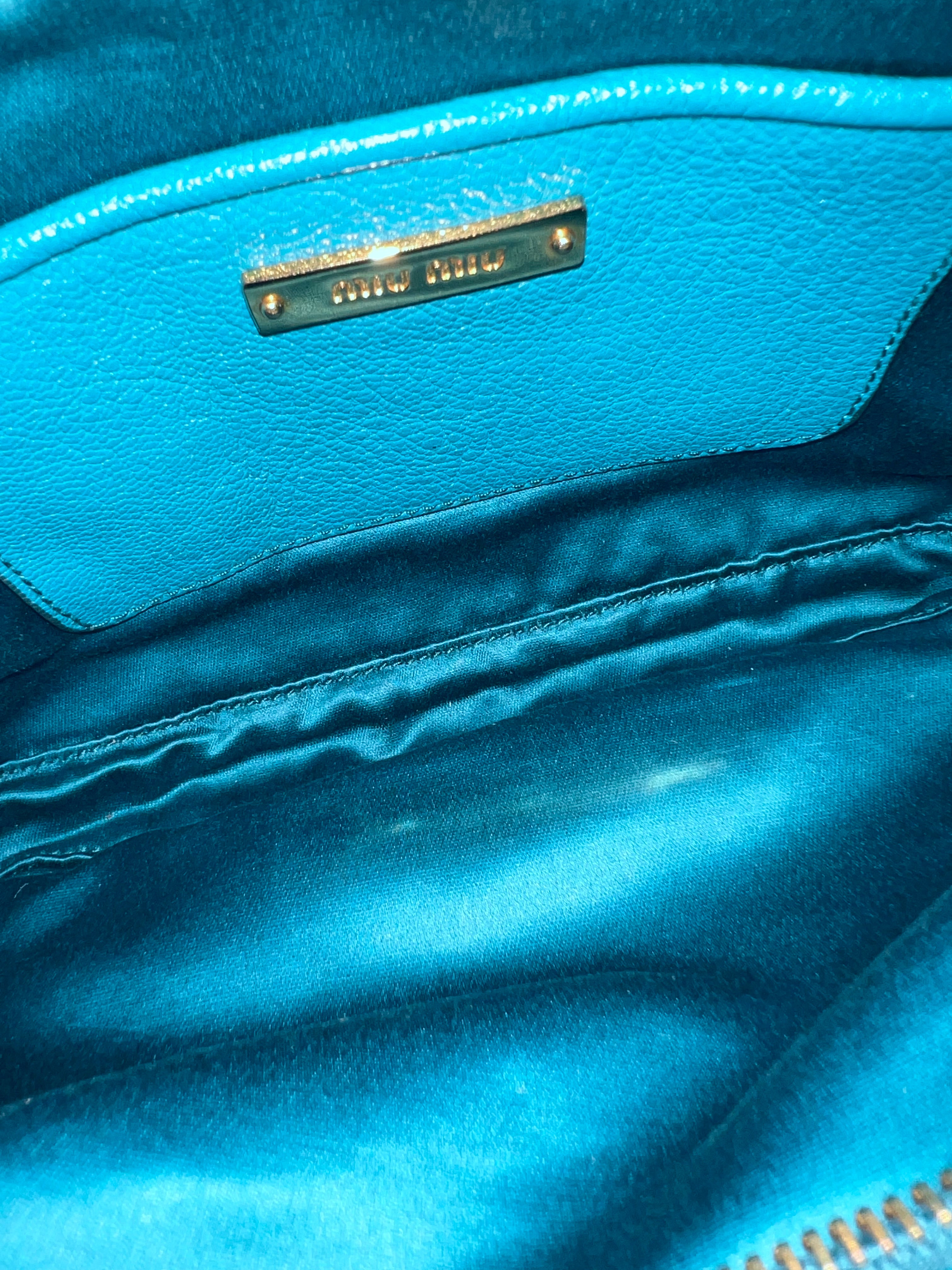 Miu Miu Double Zipper Crossbody Camera Bag
