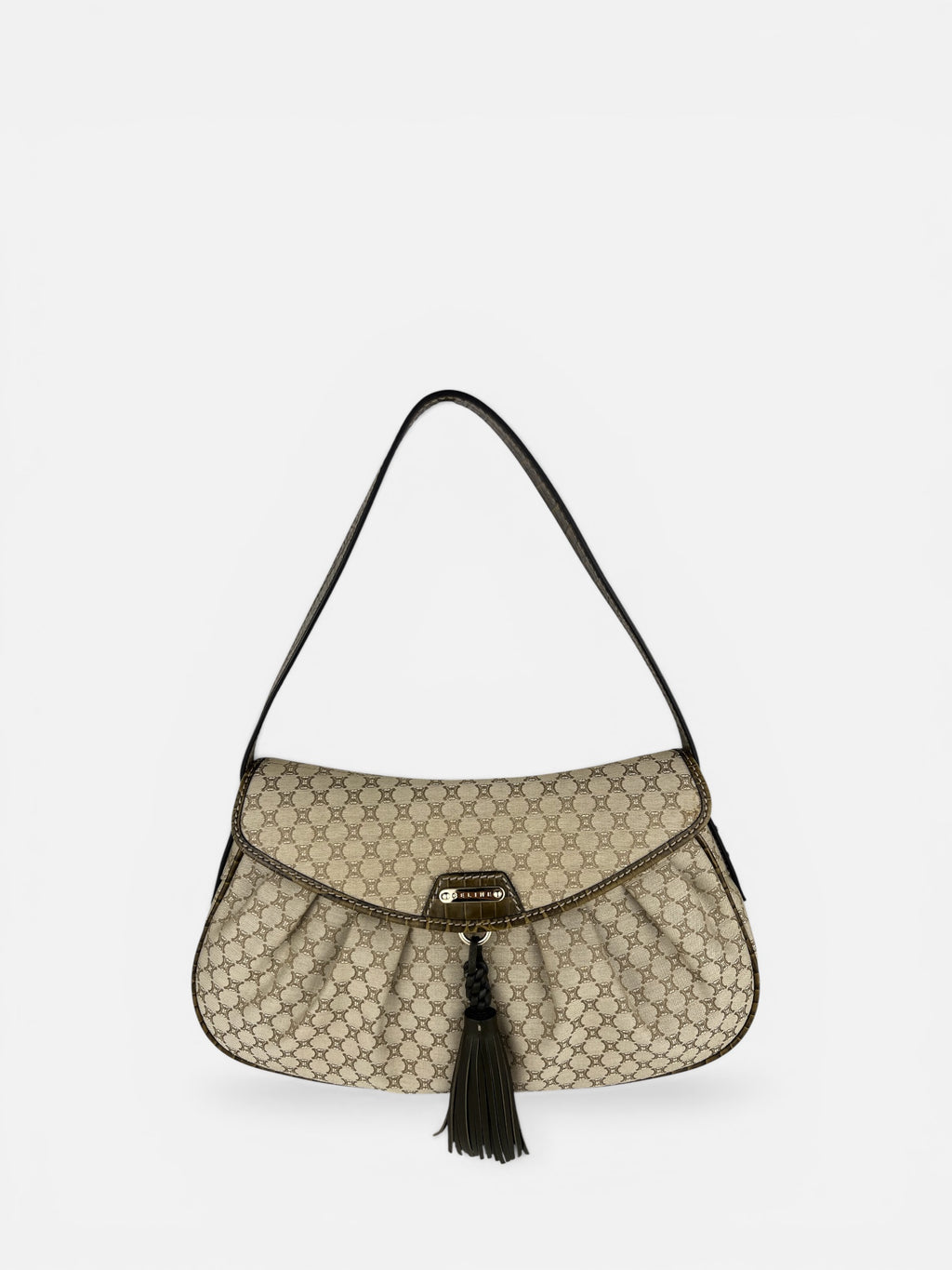 Celine Triomphe Tassel Shoulder Bag