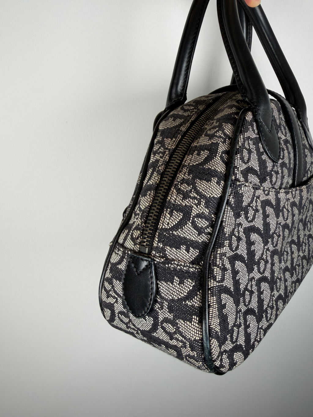 Christian Dior Double Saddle Trotter Bowling Bag