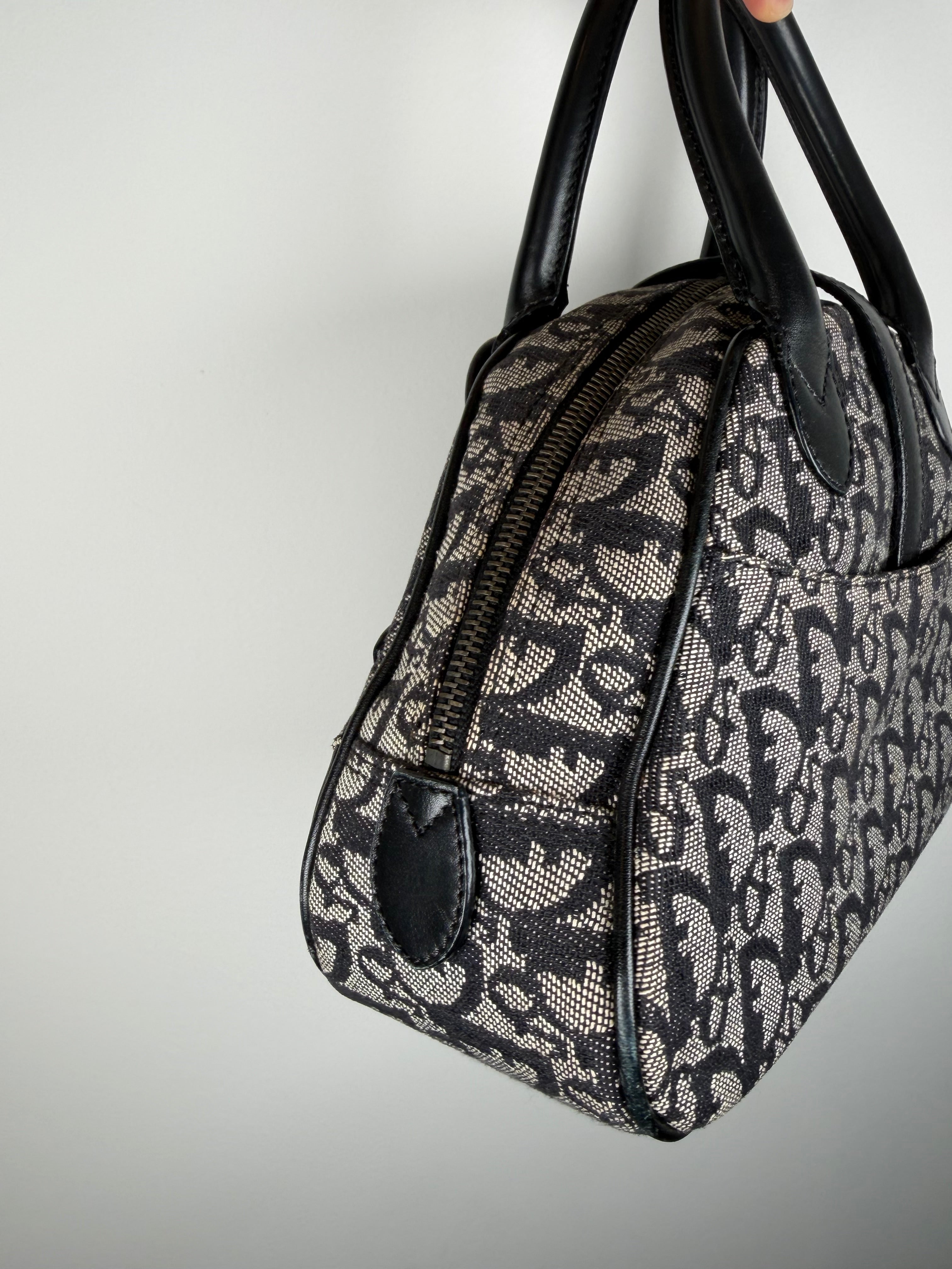 Christian Dior Double Saddle Trotter Bowling Bag