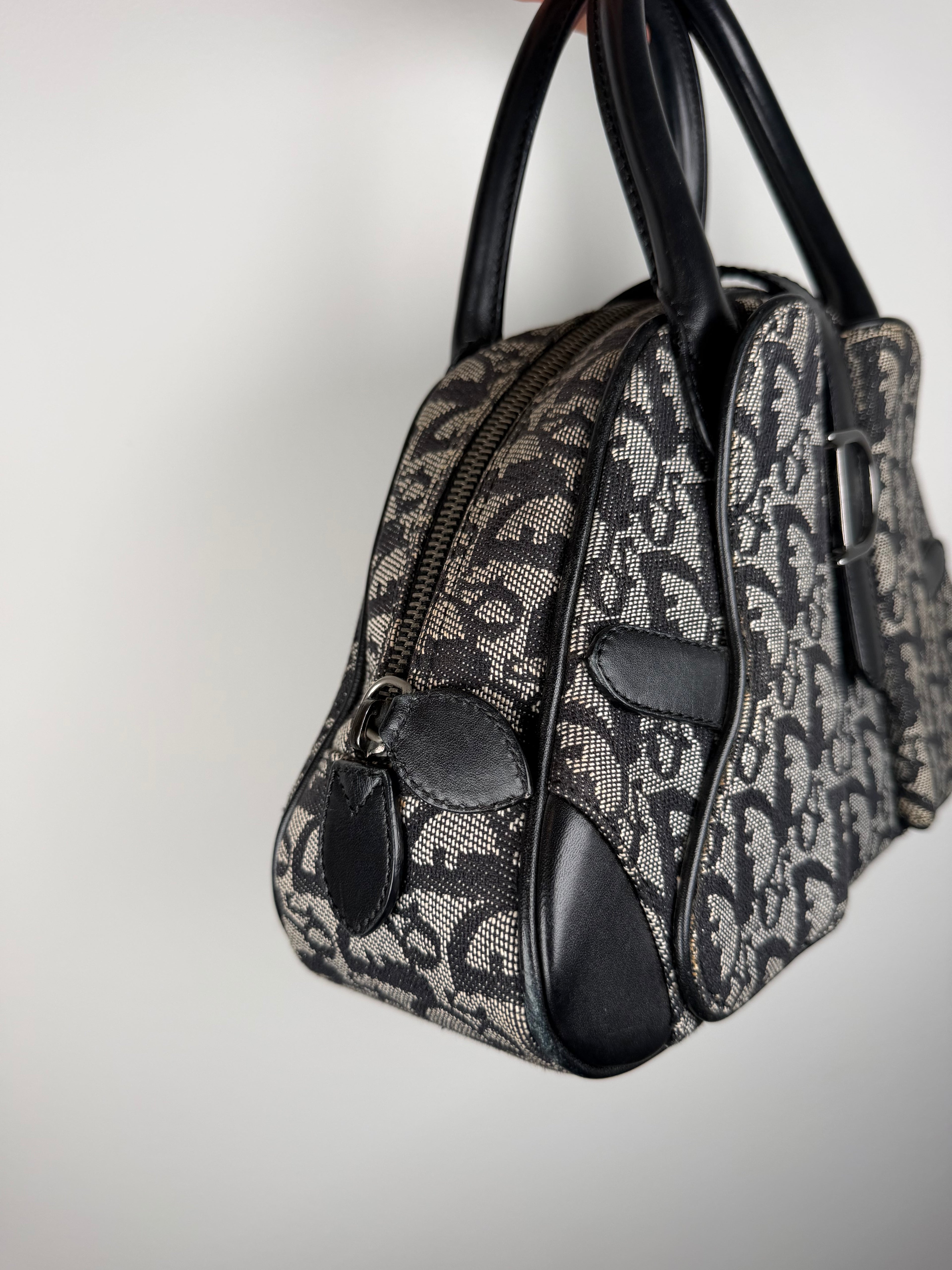 Christian Dior Double Saddle Trotter Bowling Bag
