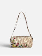 Christian Dior Embroidered Trotter Camera Bag