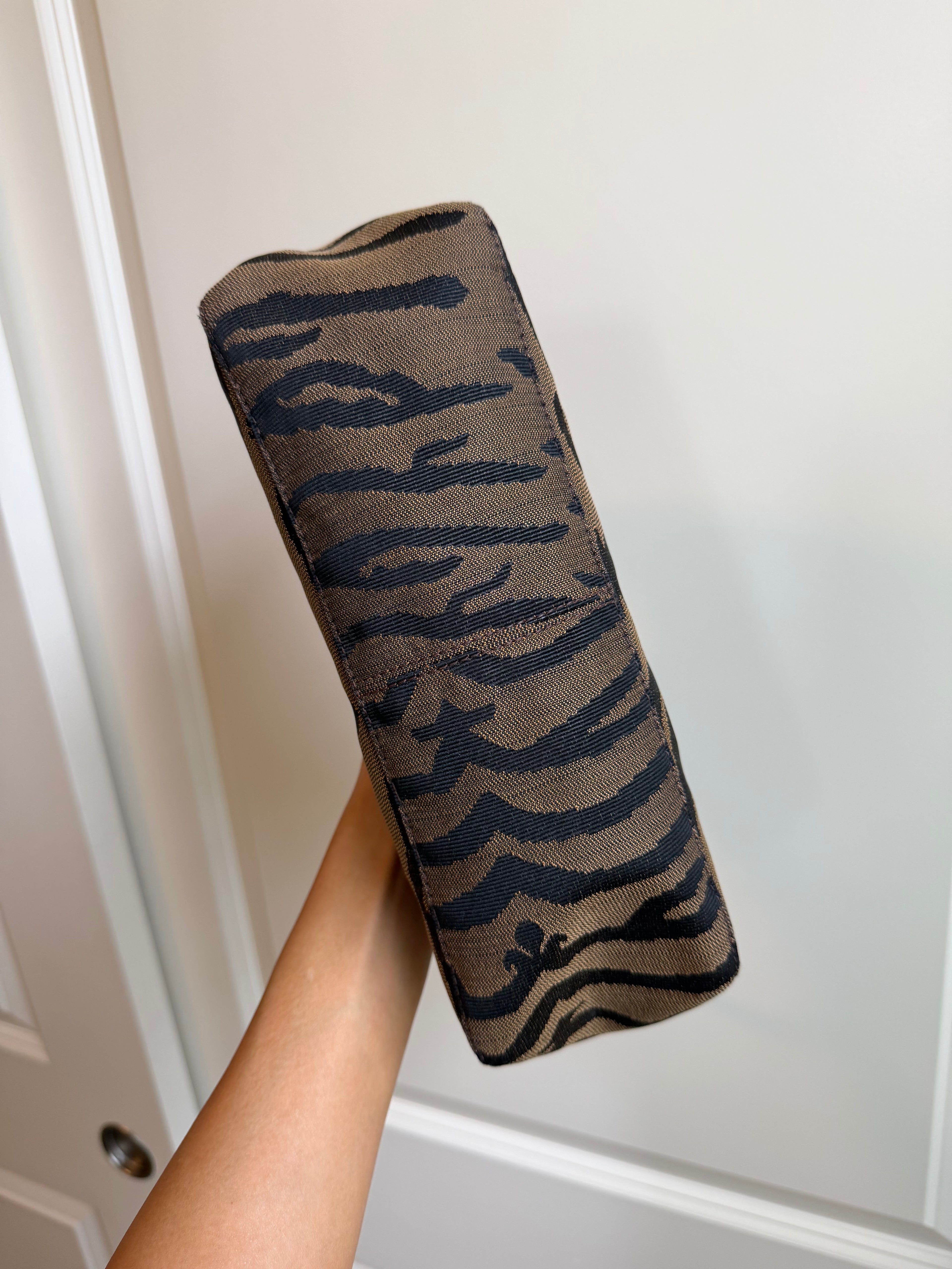 Fendi Tiger Print Shoulder Pochette