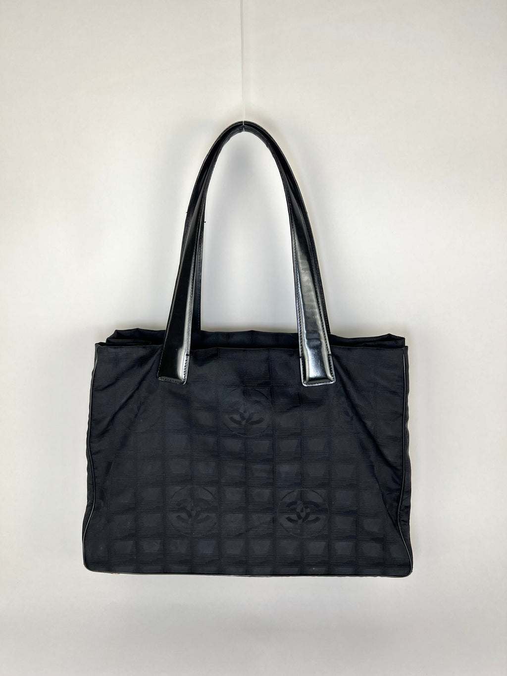 Chanel Ligne Black Travel Tote