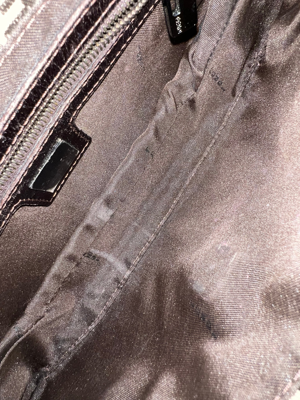 Fendi Zucchino Mamma Shoulder Bag