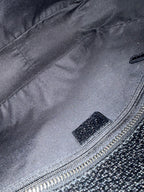 Gucci Black Monogram Leather Tote