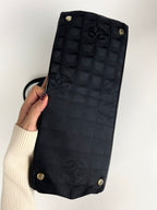 Chanel Ligne Black Travel Tote