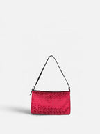 Fendi Zucca Red Shoulder Pochette