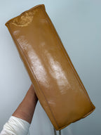 Gucci Patent Crinkle Soho Chain Bag