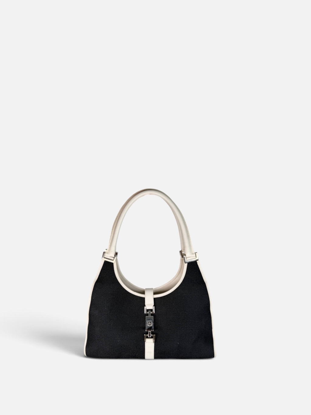Gucci Jackie Shoulder Bag in Black/Cream