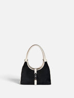 Gucci Jackie Shoulder Bag in Black/Cream