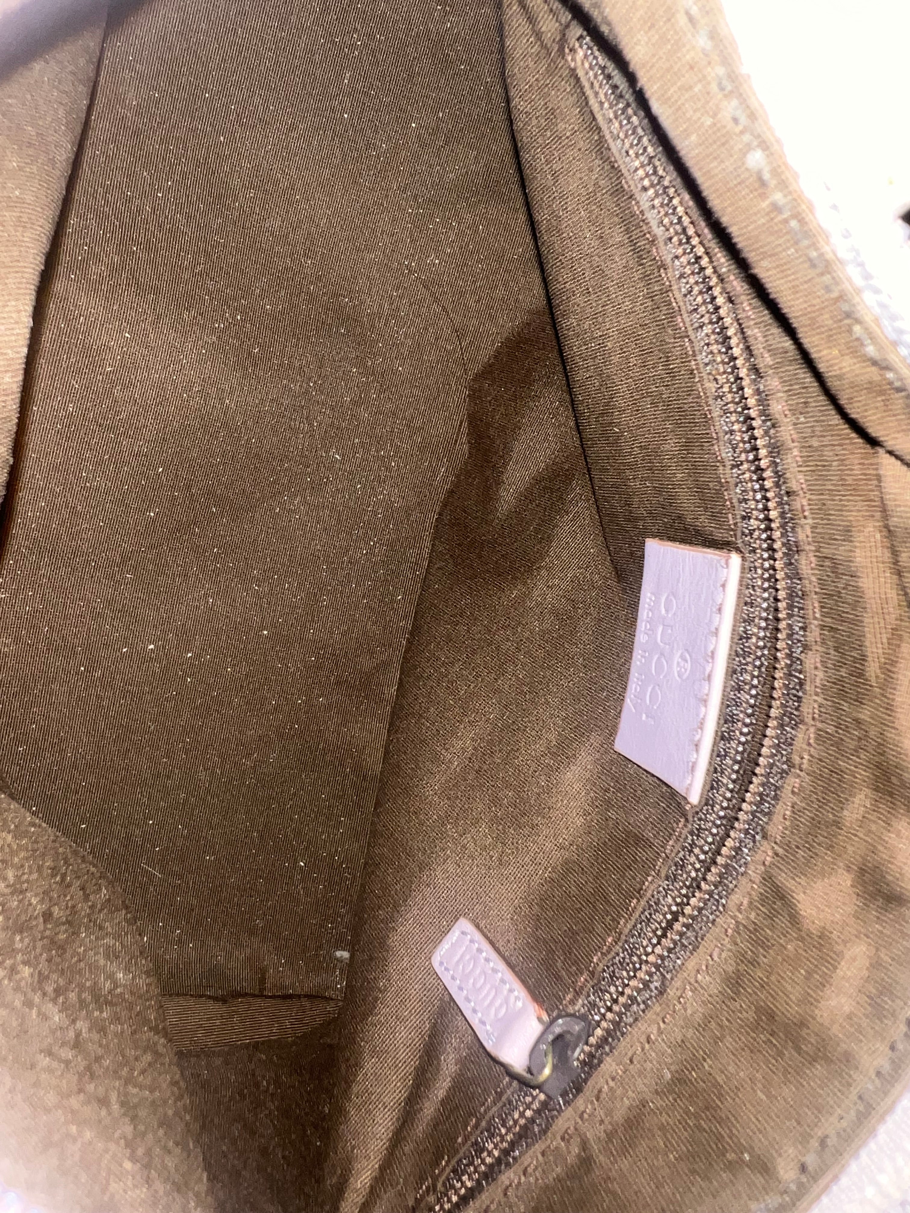 Gucci Lilac Monogram Shoulder Bag