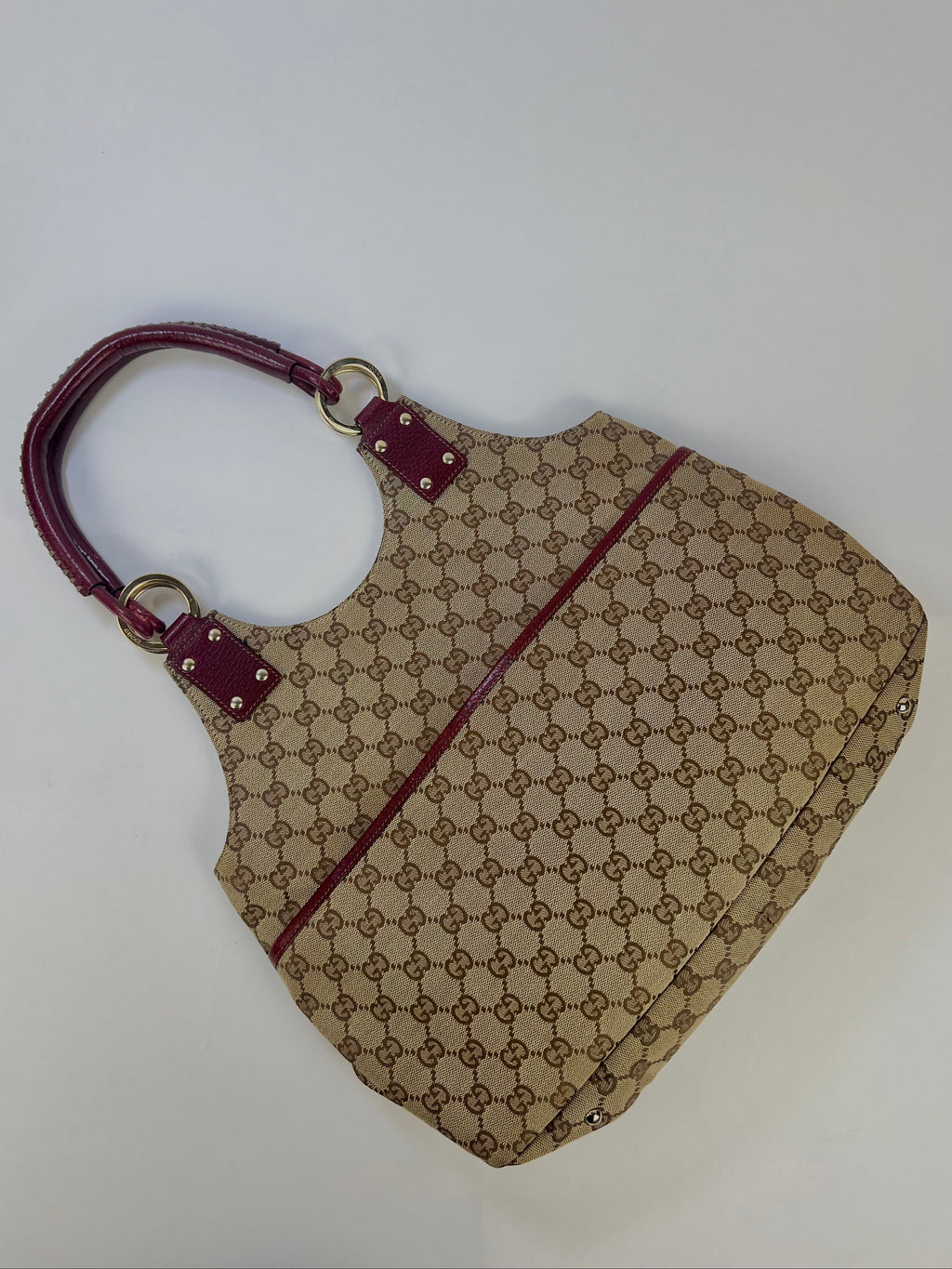 Gucci Canvas Hobo Bag